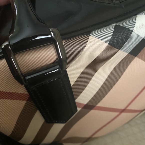 Burberry XL Nova Check Boston Bag - Picture 5 of 11